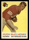 1959 Topps #5 Hugh McElhenny - Creased