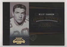 2006 Playoff Contenders Award Winners Gold 194/250 Billy Cannon #AW-21 0c6