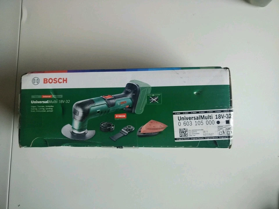 Bosch UNIVERSALMULTI 18V-32 P4A 18v Cordless Oscillating Multi Tool No Batteries - Image 3 of 4