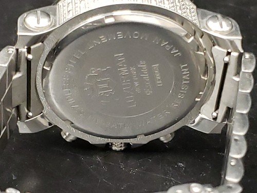 Luxurman Men's Silver Escalade Watch - Picture 8 of 8