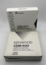 Kenwood 6 Compact Disc Magazine CD CDM-600 Set Of 2