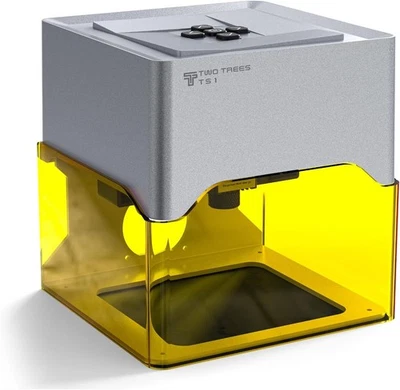Twotrees TS1 Mini Tragbare 3W Laser gravurmaschine, 800 mm/min Gravurgeschwindig