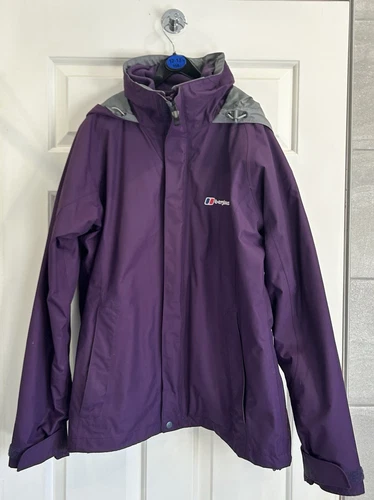 Berghaus Women's 3-in-1 Jacket Purple Waterproof with detachable fleece.