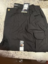 5.11 Tactical Men's 40x32 Black Taclite Pro Cargo Ripstop Utility Pants 74273