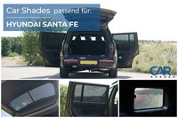 Sonnenschutz FüR Hyundai Santa Fe Ab Bj. 2023 Blenden Hinten + Heckscheibe