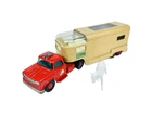 Matchbox Lesney King Size K-18 Articulated Horse Van w/1 Horse