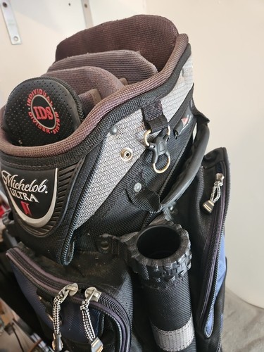 Michelob Ultra Golf Bag 14 Way Shoulder Strap Built in Stand 8 Pockets *READ* - Picture 16 of 16