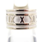 [Pre-owned] TIFFANY 925 Atlas Wide Ring / US size 4.5-5 / j80-12