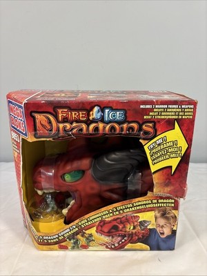 Mega Bloks Fire & Ice Dragons Attack Dragon Firedrake Claw 9853