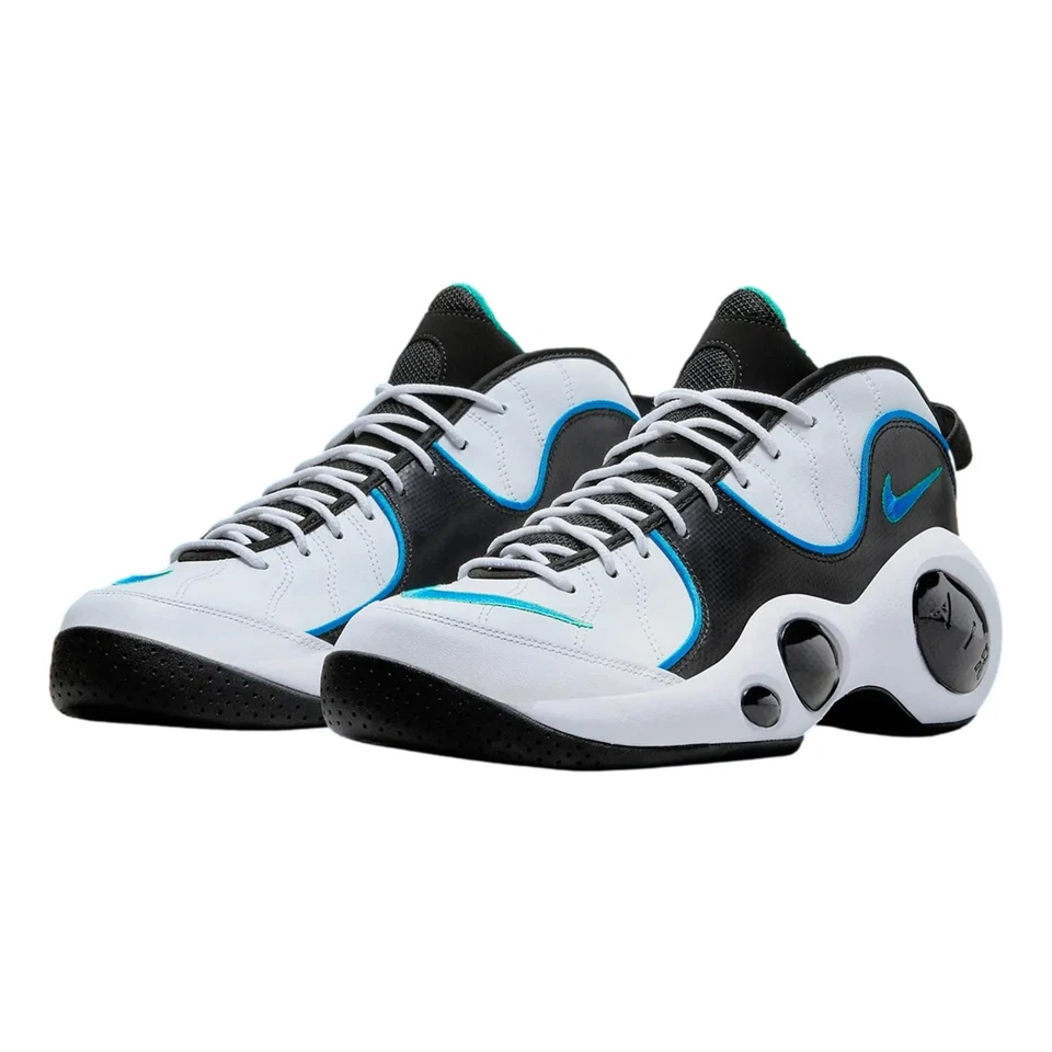Nike Air Zoom Flight 95 White/Photo Blue-Black DM0524-100 Men's - Image 2 of 4