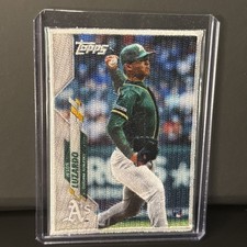 2020 Topps Update Series - Boxloader Patches Jesus Luzardo #BP-JL (MEM, RC)