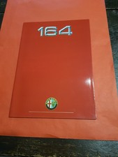 Alfa Romeo 164 3.0 V6-TURBO B-T.SPARK-TD Depliant Brochure I/887 Originale