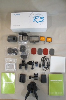 RUNME R3 ACTION 4K CAMERA-OPEN BOX- UNUSED?  **READ**