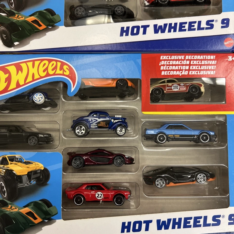 Lote De 4 Nuevos Hot Wheels Deportes 9 Coches Pack Regalo 36 Coches Total. Foto 4 de 4