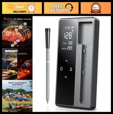 Digital Wireless Meat Thermometer - Bluetooth Instant Read for Cooking, BBQ, Gri
