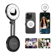 Flymile Magnetic Selfie Light for iPhone LED Fill Ring Light for MagSafe with...