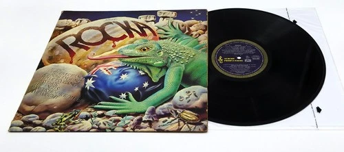 Rocka AC/DC Various Artists Vinyl LP Record Aussie 1976 Blue Roo 1st Press VG+