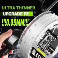 ZUKIBO Ultra Thinner Laser Nano Braided Fishing Line 39370.08 in 19685