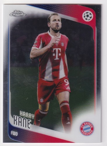2026 Topps Chrome Premier League Harry Kane FC Bayern Munchen #182