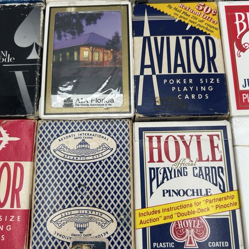 Lot 22 Full Decks Vintage Playing Cards Hoyle Disney Casino Maverick Marvel Etc - Picture 6 of 16