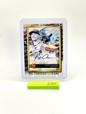 2021 Topps Through the Years Facsimile REPRINT Autograph Pete Alonso #TTY-6 Mets