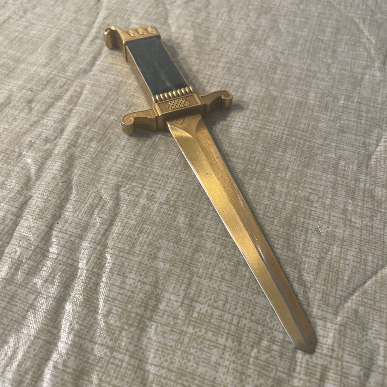 & Letter Opener Medieval Knights Sword Knife