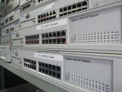 Nortel Networks Baystack 450-24T Enet Switch 24 10/100BTX