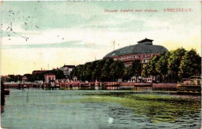 CPA AK AMSTERDAM Innerhalb Amstel mit Schleusen. NIEDERLANDE (624960)
