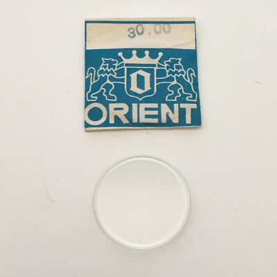 Orient crystal glass for watches diameter 30mm height 1.84mm