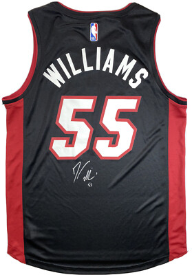 JASON WILLIAMS SIGNED AUTOGRAPHED MIAMI HEAT BASKETBALL JERSEY BAS