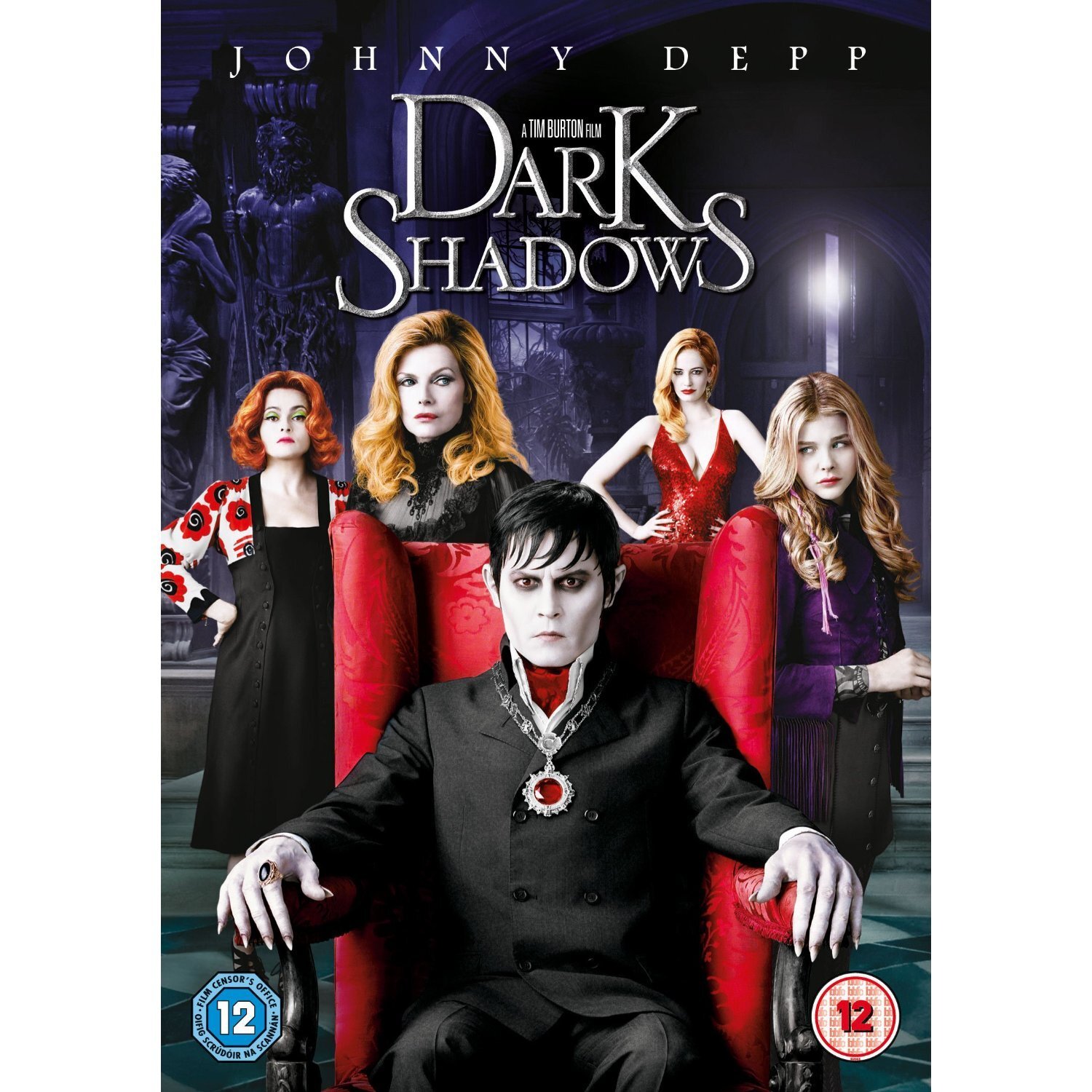 Dark Shadows (DVD) Bella Heathcote Chloë Grace Moretz Eva Green Gully McGrath