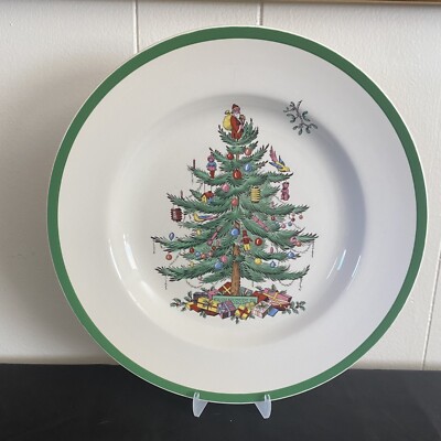One (1) Spode Christmas Tree 11” Replacement Dinner Plate (11