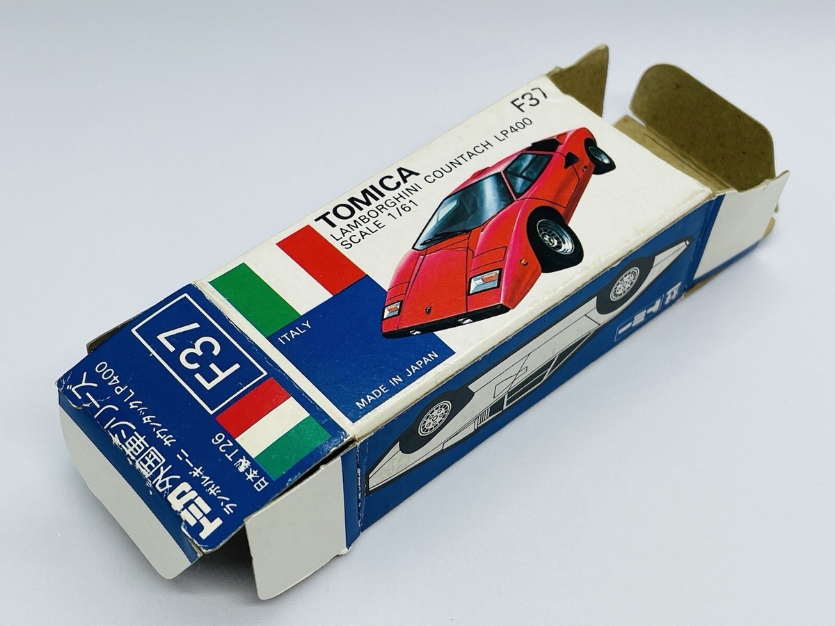 Tomica F37-1-1 Lamborghini Countach LP400 - Made In Japan | eBay Tomica F37-1-1 Lamborghini Countach LP400 - Made In Japan | eBay