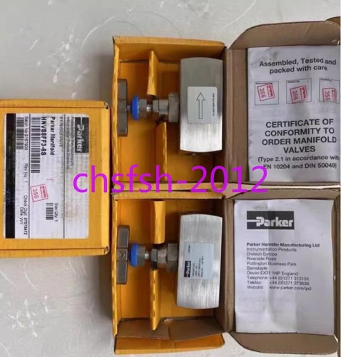 1 PCS NEW Original Parker HNVS8FF3-6S globe valve