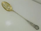 Sterling REED & BARTON pierced Olive Spoon TRAJAN 1892