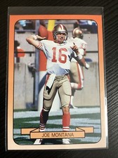 1990 Living Legends Orange (Unlicensed) #NNO Joe Montana - San Francisco 49ers