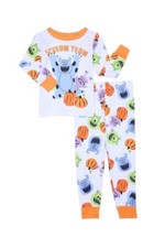 Monsters Inc. Sully, Mike and Boo Halloween Niño Personaje Pijama Set, Talla 12m