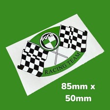 PUCH Racing Team Sticker Classic vintage moped scooter Bike Motorcycle Maxi Flag