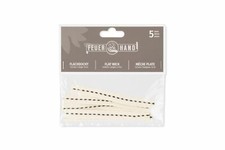 Docht 5er Pack Feuerhand für Sturmlaterne Feuerhand 276 mit 5 Stück Flachdocht