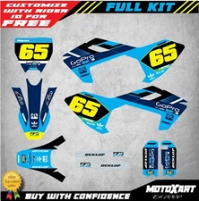 Custom Graphics Kit BOOST style decals fits Husqvarna TC 65 2017 - 2023
