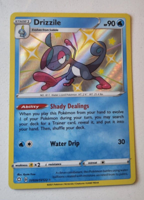 Drizzile sv026/sv122 - Shining Fates: Shiny Vault - Rare - Pokemon Card - MP x1