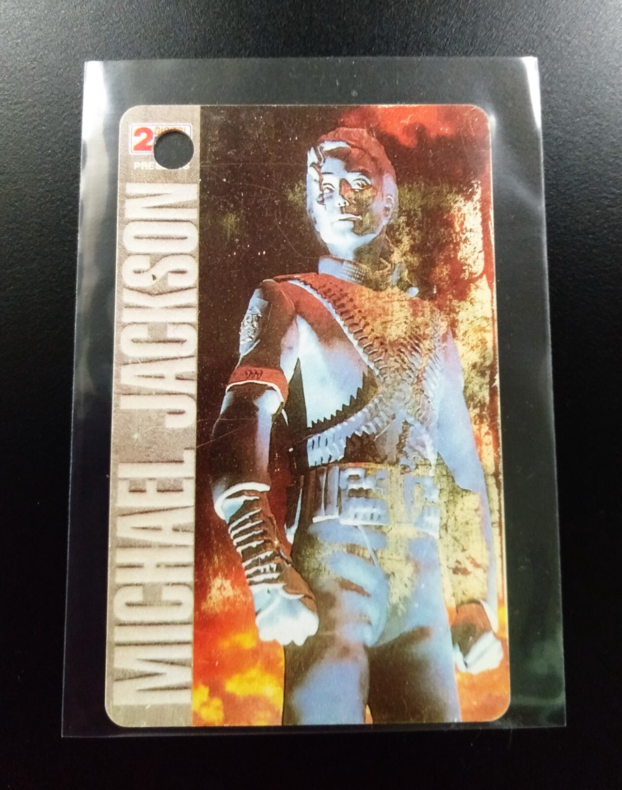 King of Pop Michael Jackson 1996 LIVE in Bangkok Concert Ticket Card MEGA RARE!!