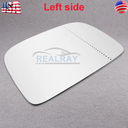 Left Driver Side Heated Mirror Glass with Backing Plate for Volvo XC60 2010-2017