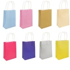 HANDLE PAPER PARTY BAG GIFT PARTY BAGS WEDDING BIRTHDAY CHRISTMAS BABY SHOWER