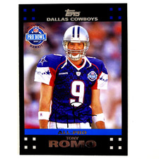 Tony Romo 2007 Topps All Pro Card #422 NFL Dallas Cowboys