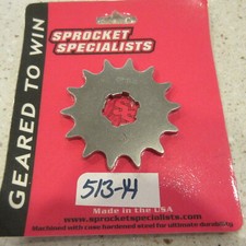 Kawasaki, Yamaha Sprocket Specialists Front Sprocket 513-14 14T Made in the USA