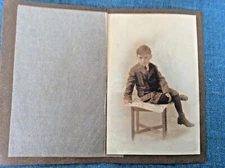Early 20th Century Young Boy Photograph; Brooklyn: INSTANT ANCESTOR