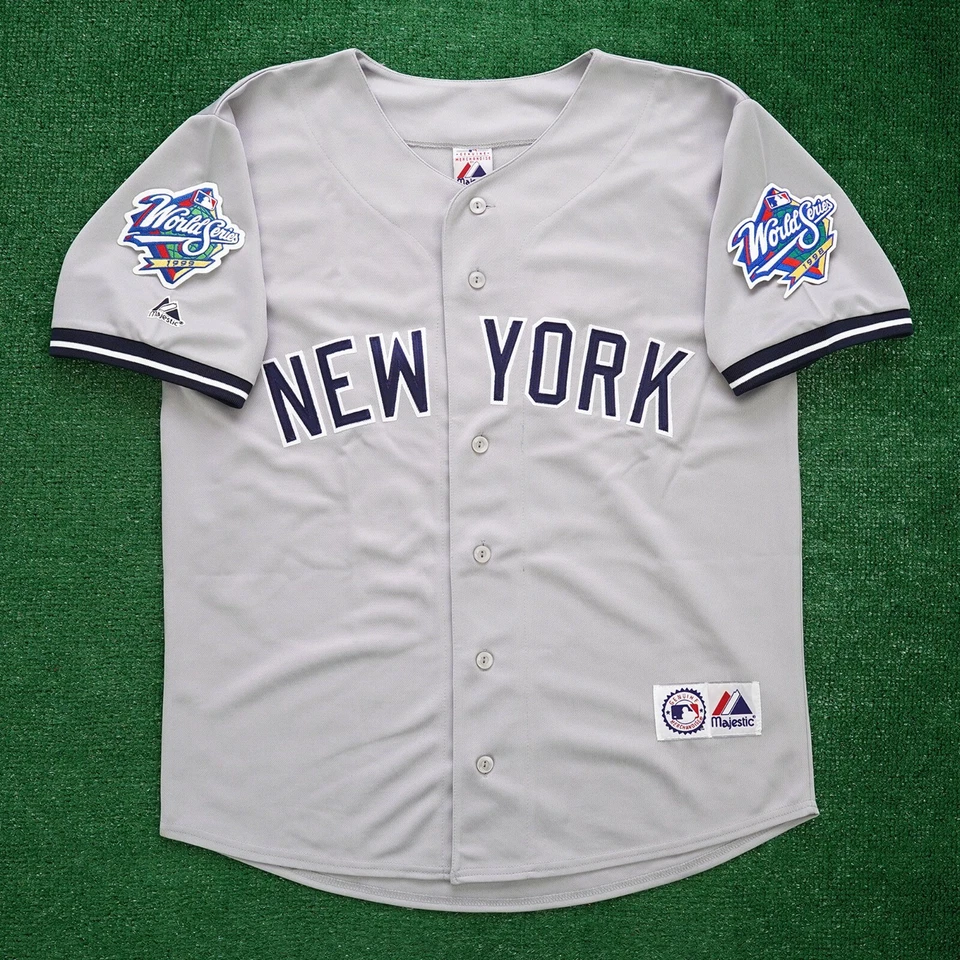 Joe Torre signed 1998 1999 New York Yankees World Series Grey Road Jersey JSA - Image 2 of 4