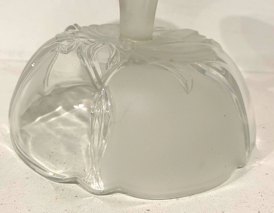Ancienne petite coupe à fruit en Cristal à identifier - Photo 2/3