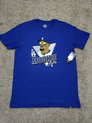 Los Angeles Dodgers 47 Brand Shirt Mens LARGE Mookie Betts New LA WS MVP  Retro
